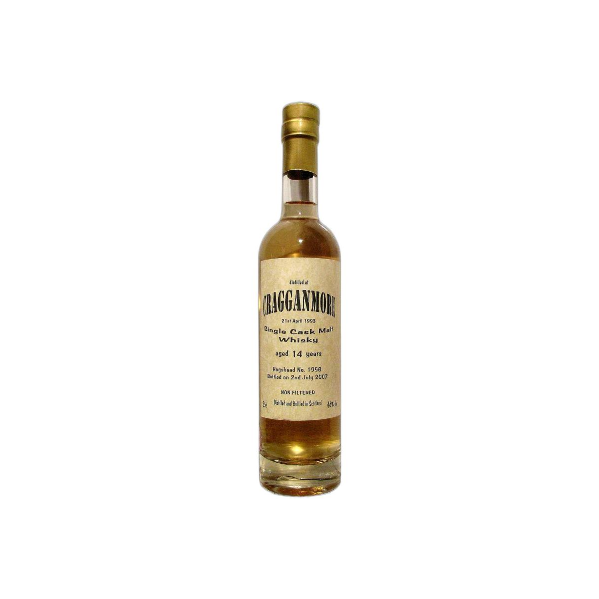 Cragganmore 1993 14 Years Single Malt Whisky