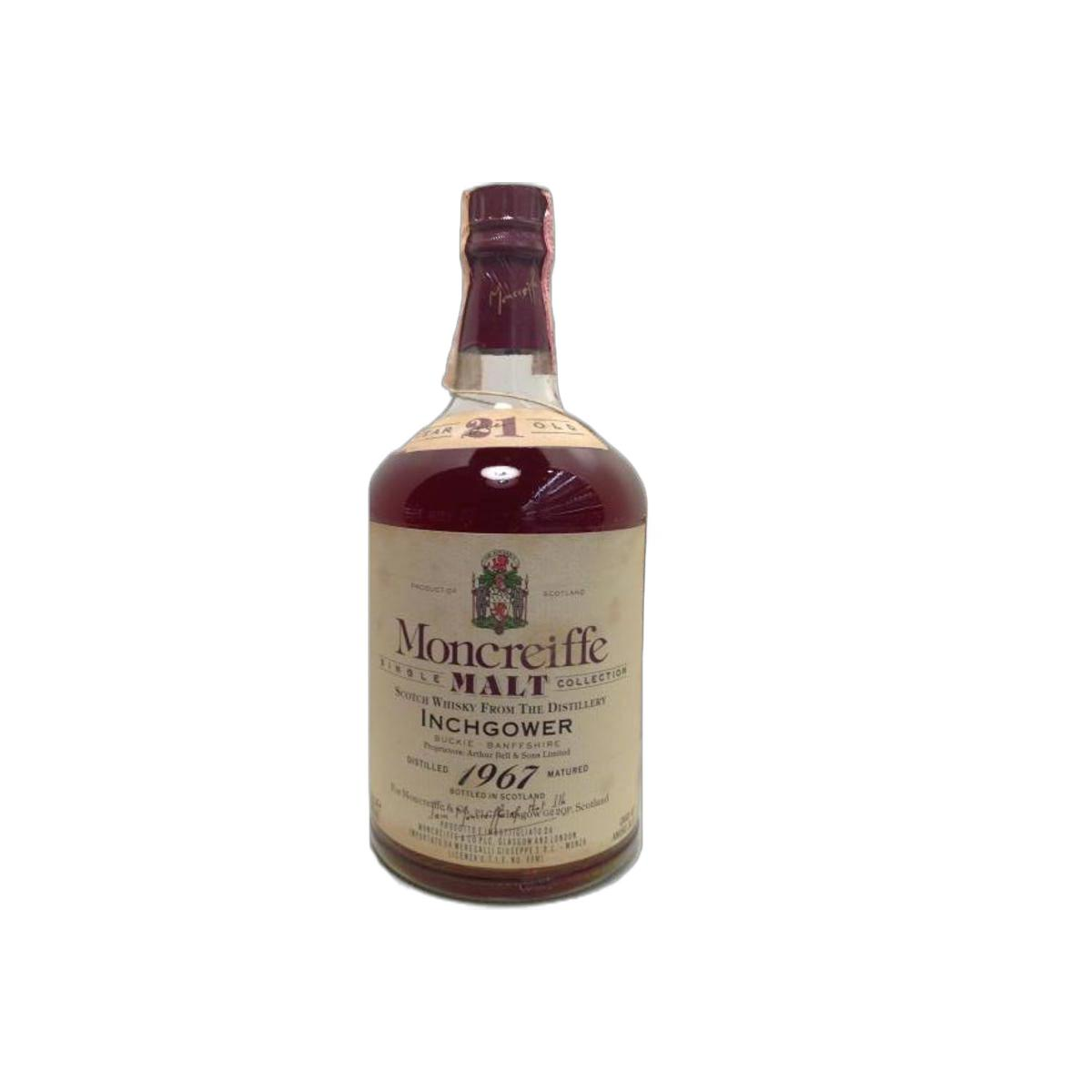 Inchgower 1967 21 Years Single Malt Whisky