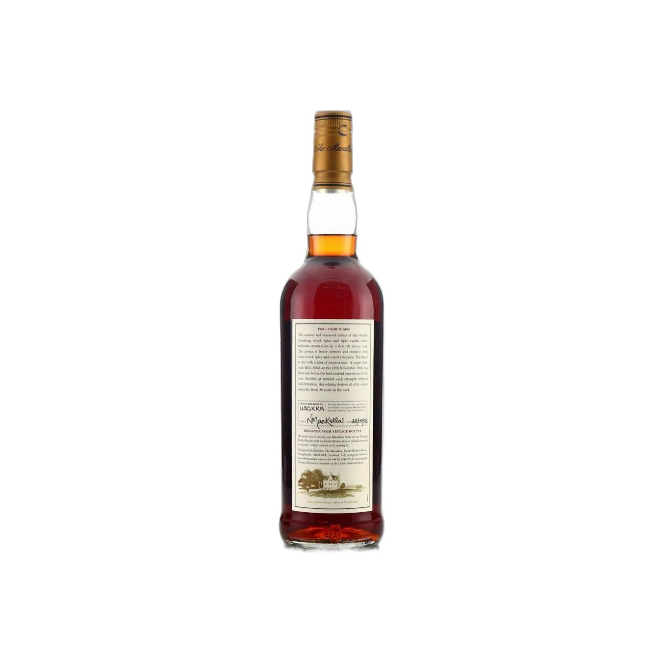The Macallan 1965 36 Years Single Malt Whisky 2
