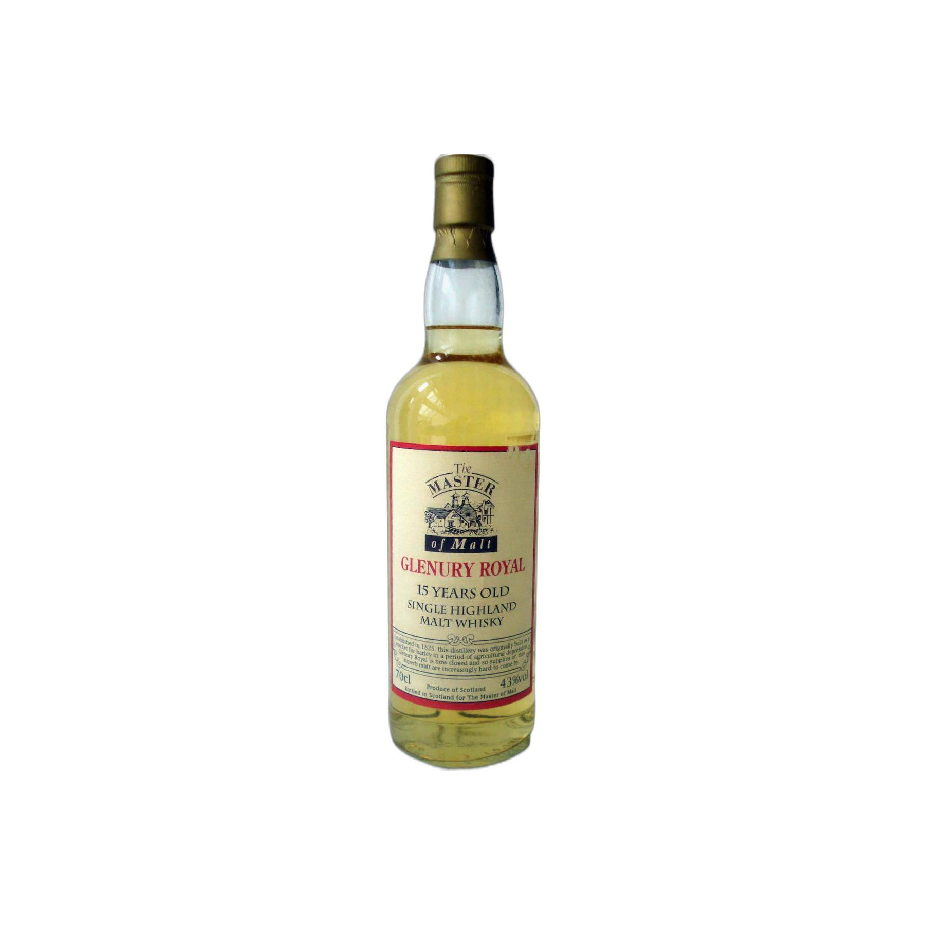 Glenury Royal 1978 15 Years Single Malt Whisky