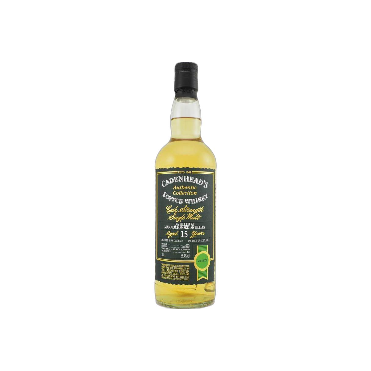 Mannochmore Authentic Collection 1996 15 Years Single Malt Whisky