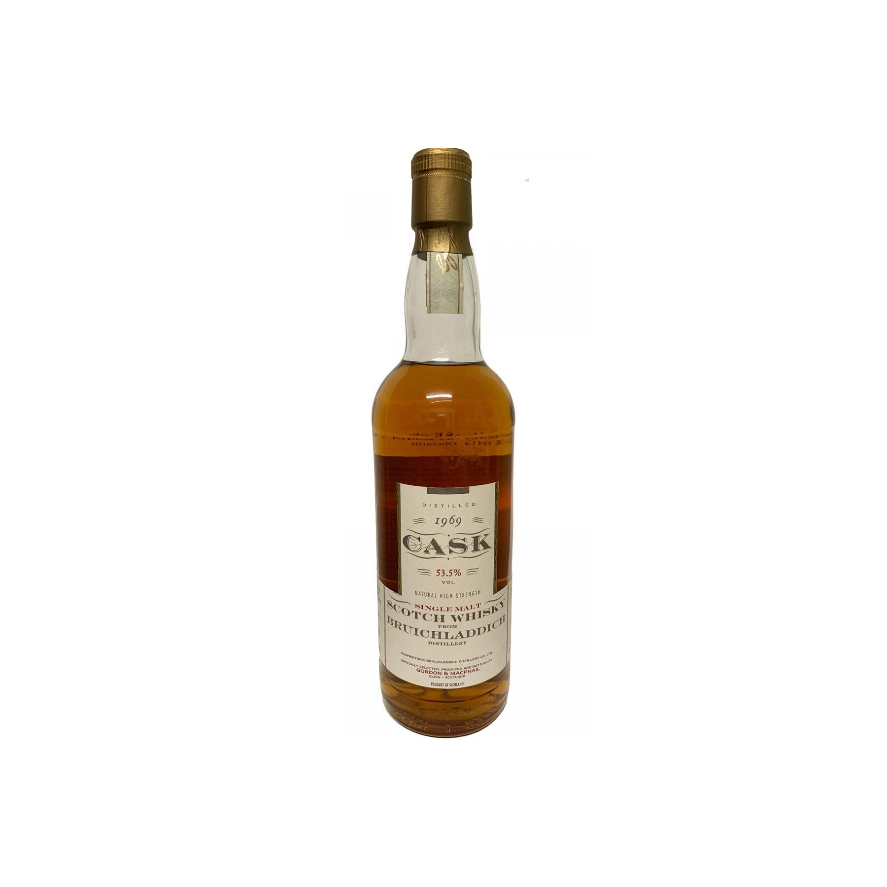 Bruichladdich Cask Strength Collection 1969 30 Years Single Malt Whisky