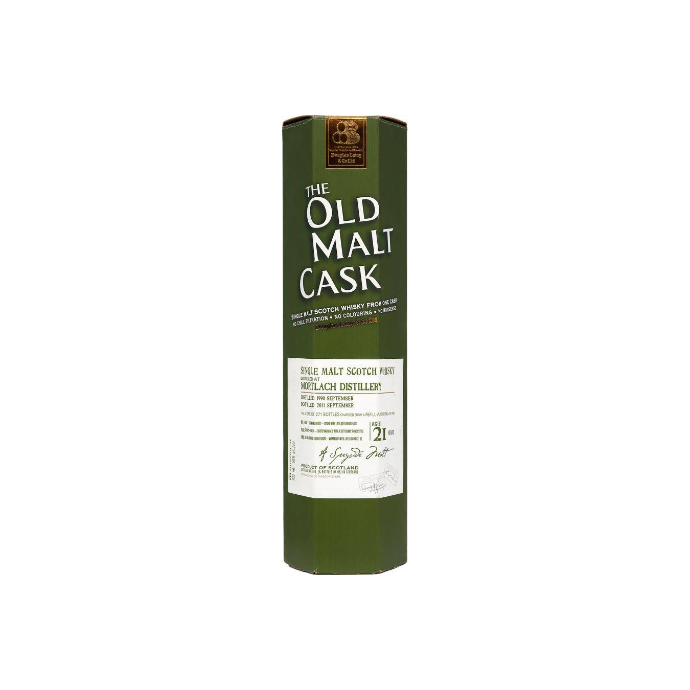 Mortlach Old Malt Cask 1990 21 Years Single Malt Whisky 2