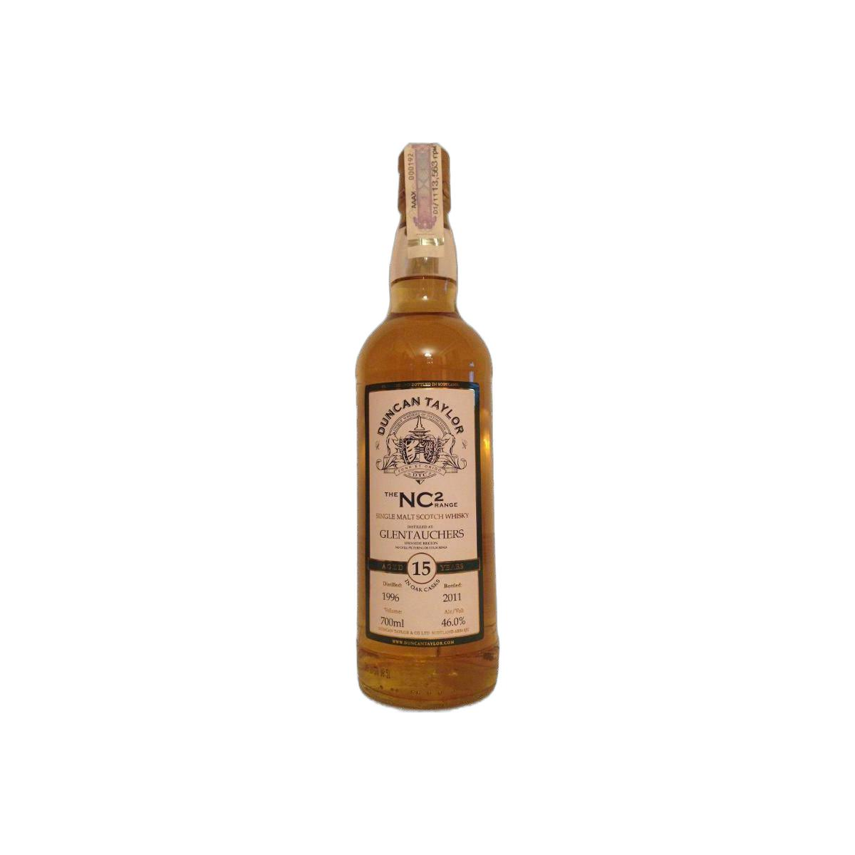 Glentauchers 1996 15 Years Single Malt Whisky