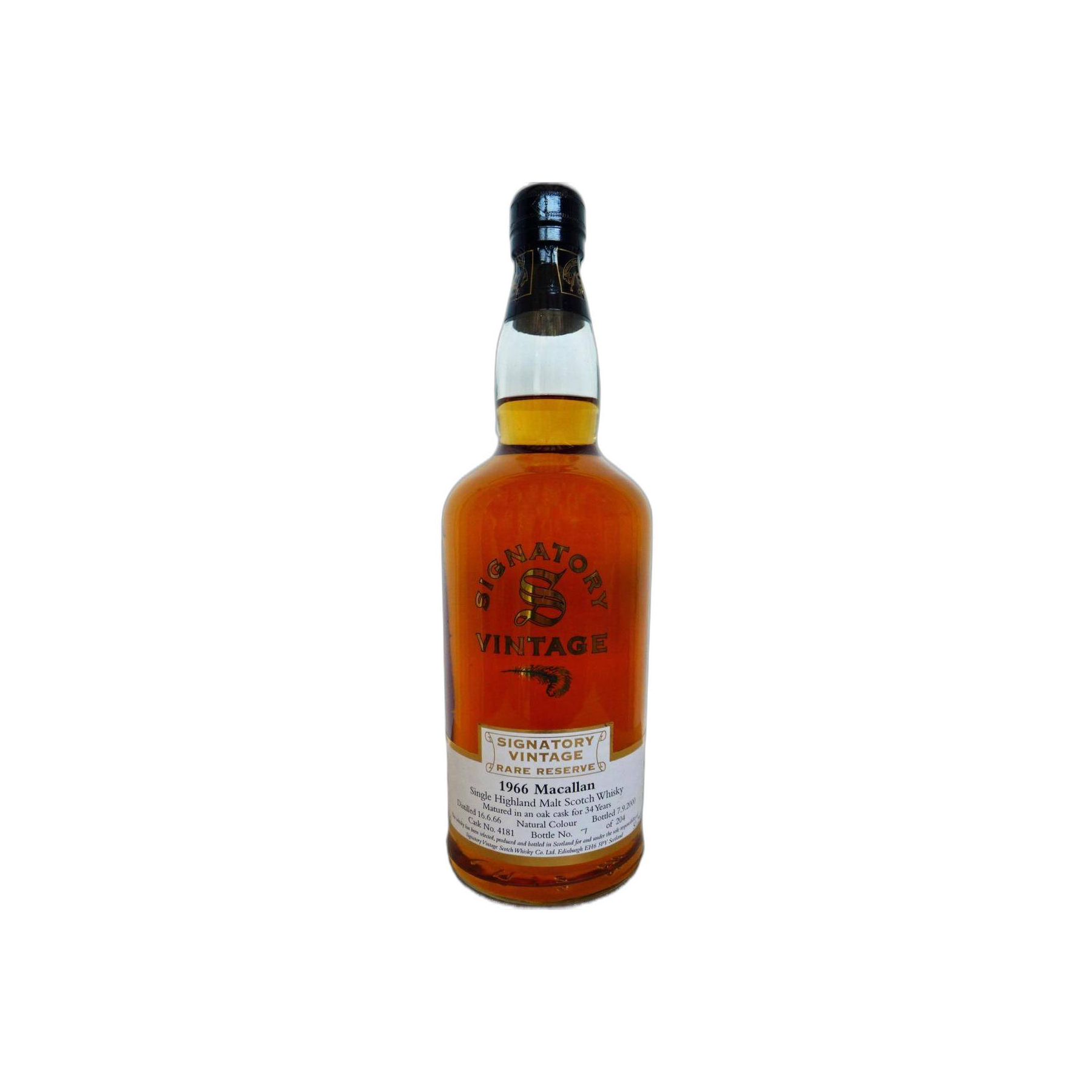The Macallan 1966 34 Years Single Malt Whisky