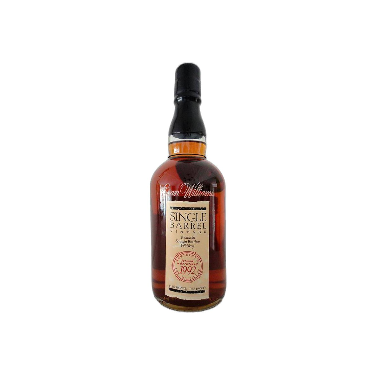 Evan Williams 1992 9 Years Bourbon Whisky