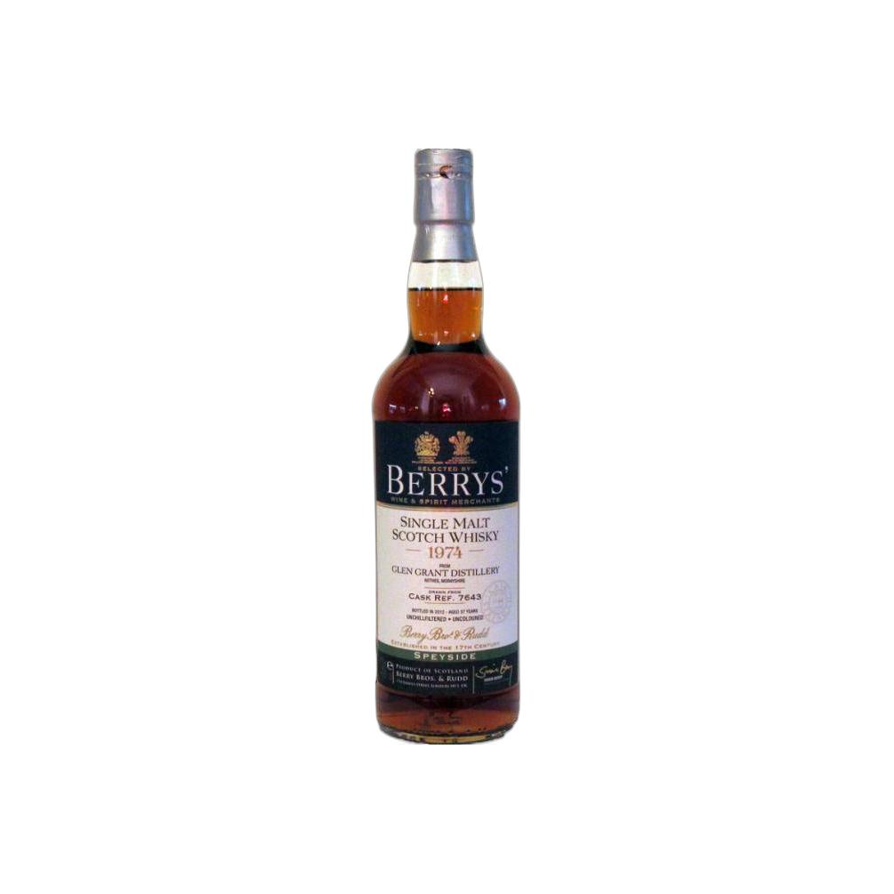 Glen Grant 1974 37 Years Single Malt Whisky