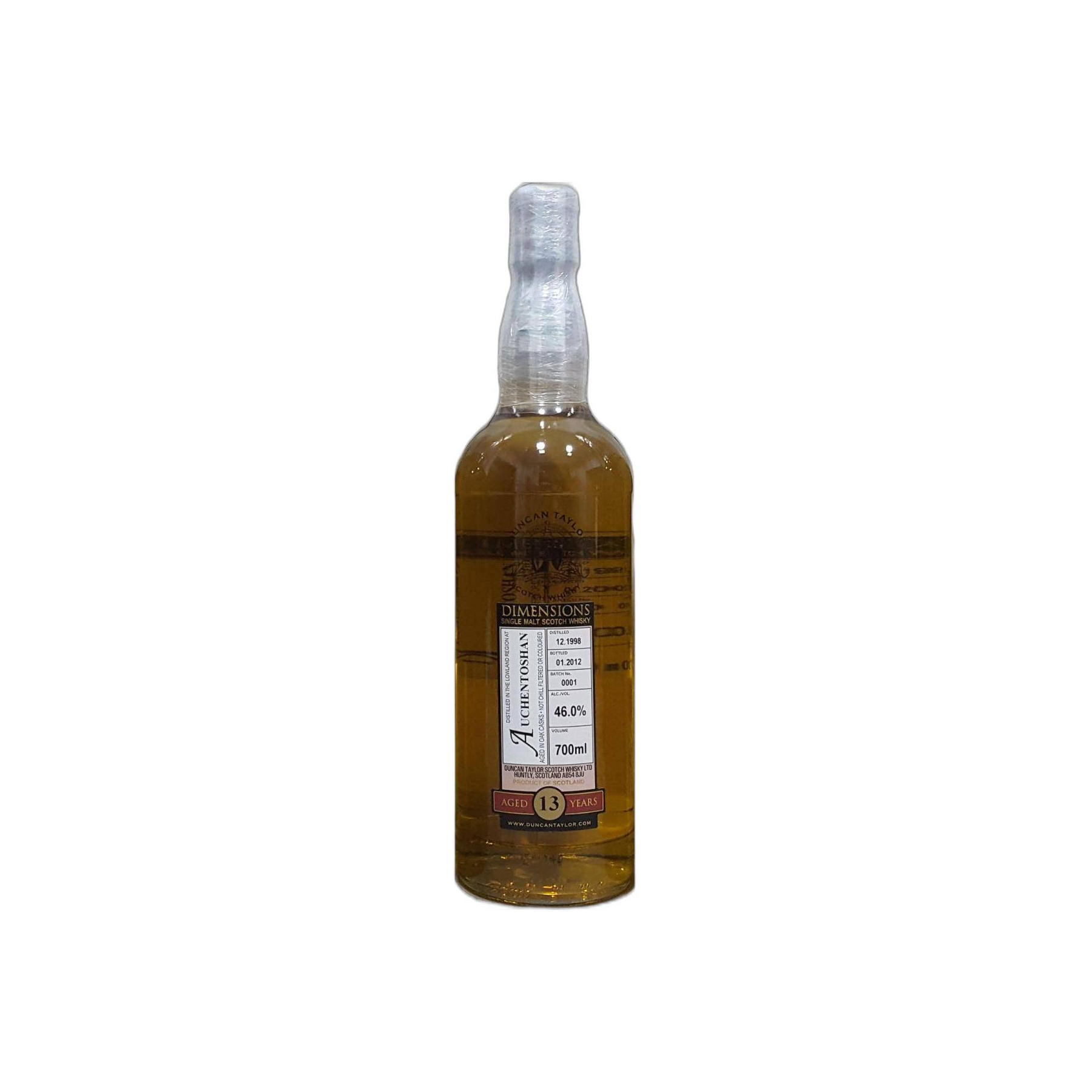 Auchentoshan Dimensions 1998 13 Years Single Malt Whisky