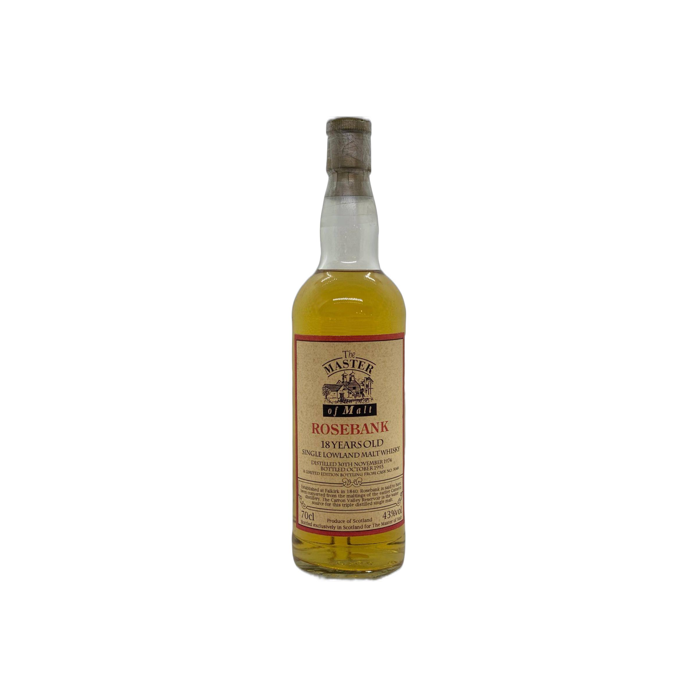 Rosebank 1974 18 Years Single Malt Whisky