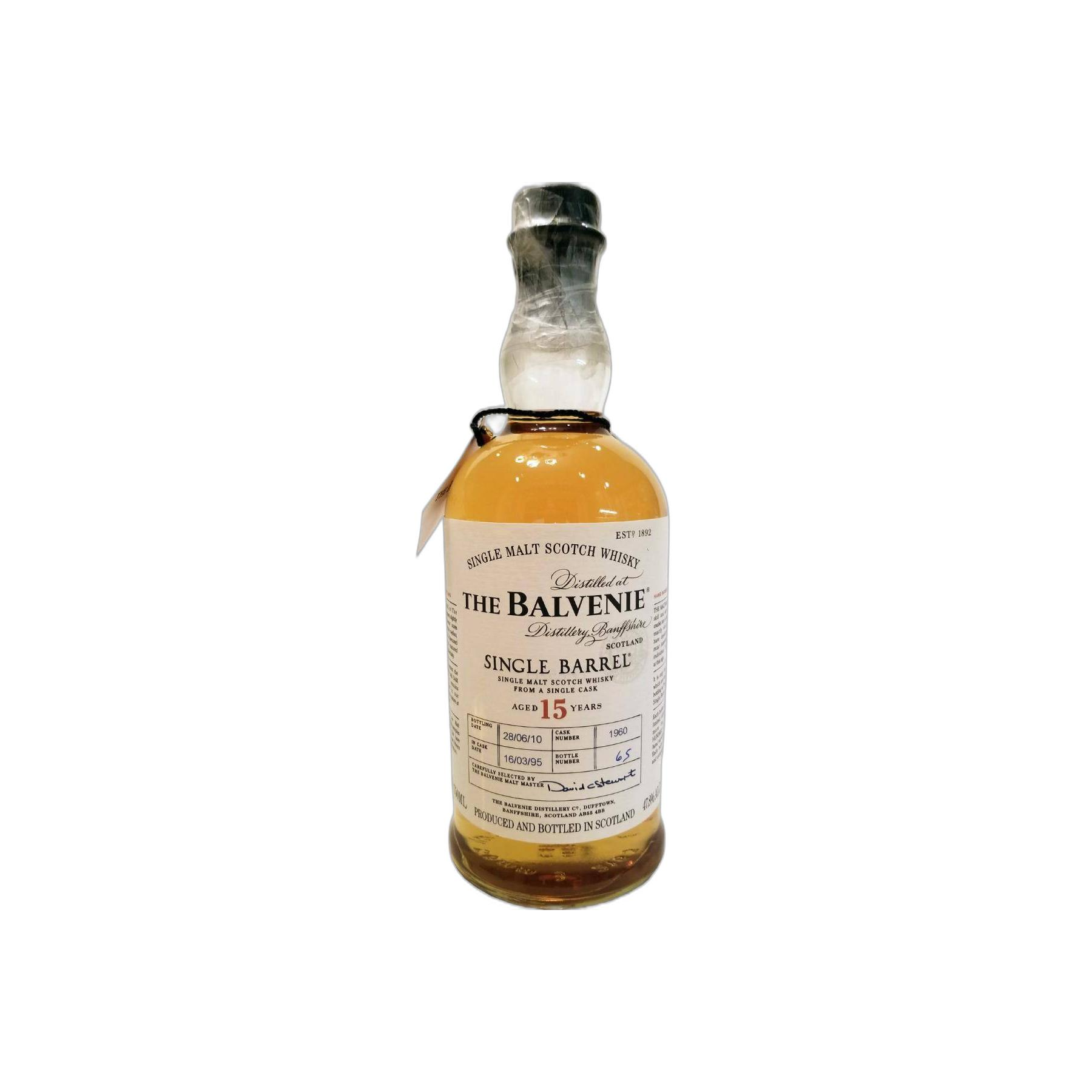 The Balvenie Single Cask 1995 15 Years Single Malt Whisky