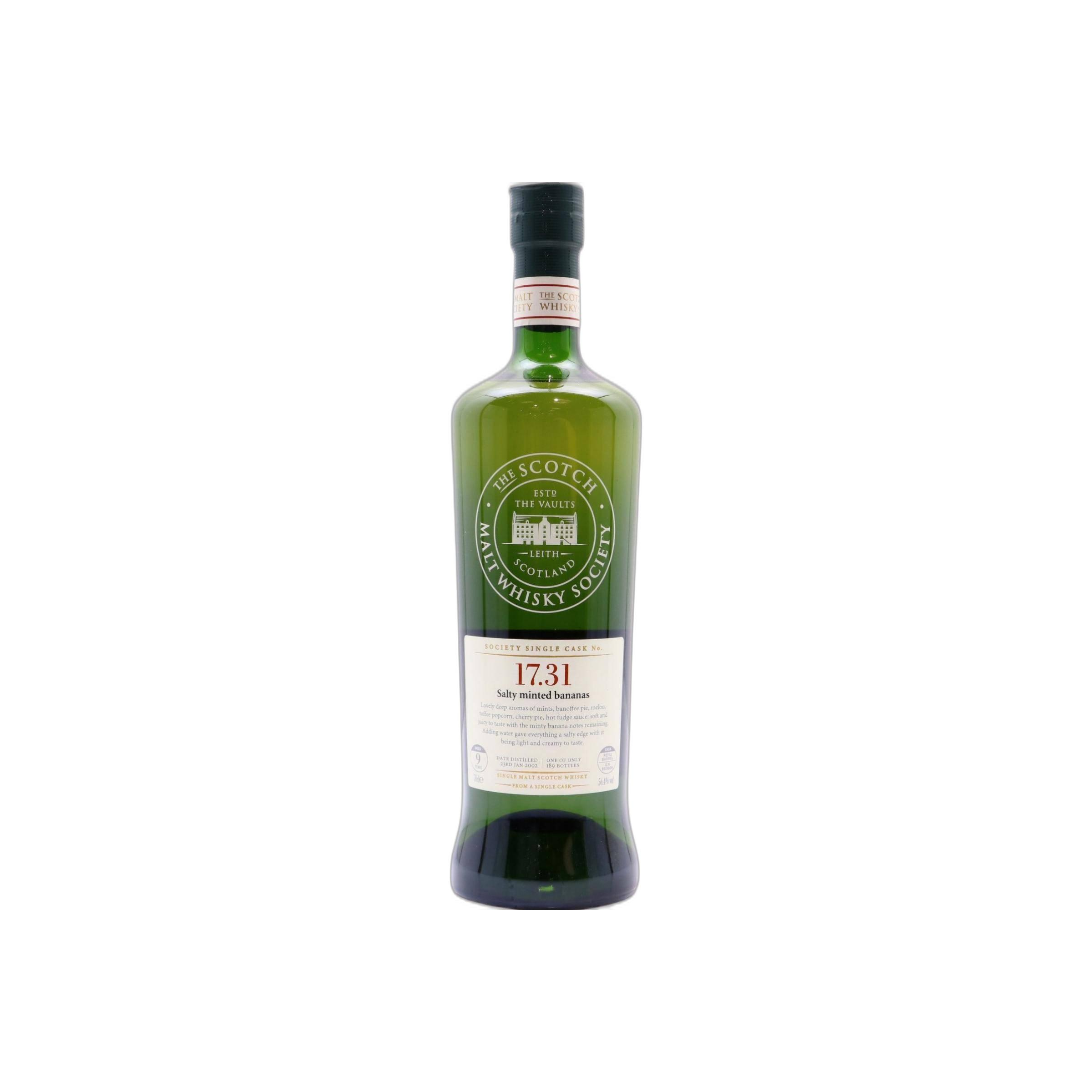 The Scotch Malt Whisky Society 2002 9 Years Single Malt Whisky