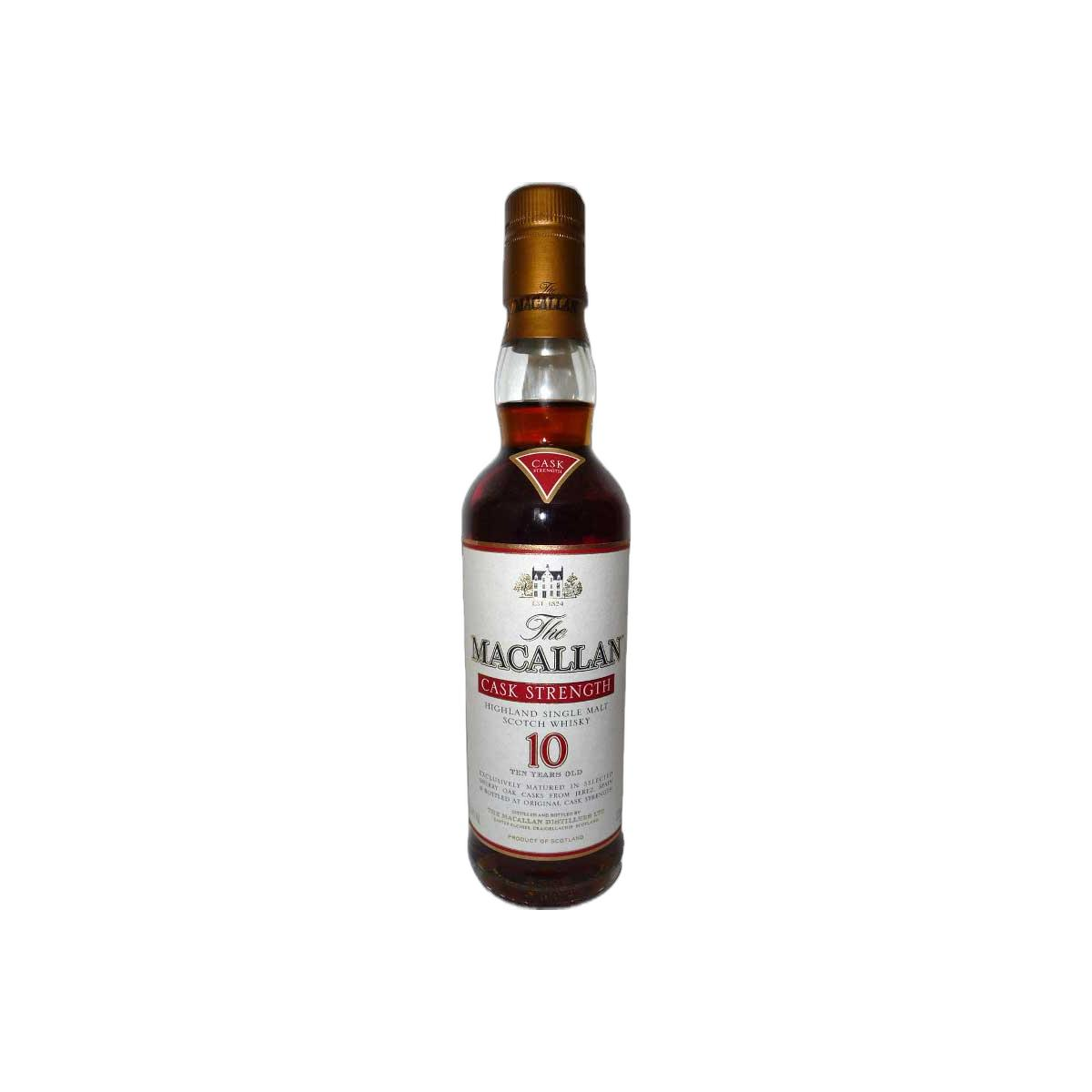 The Macallan Cask Strength Collection 10 Years Single Malt Whisky