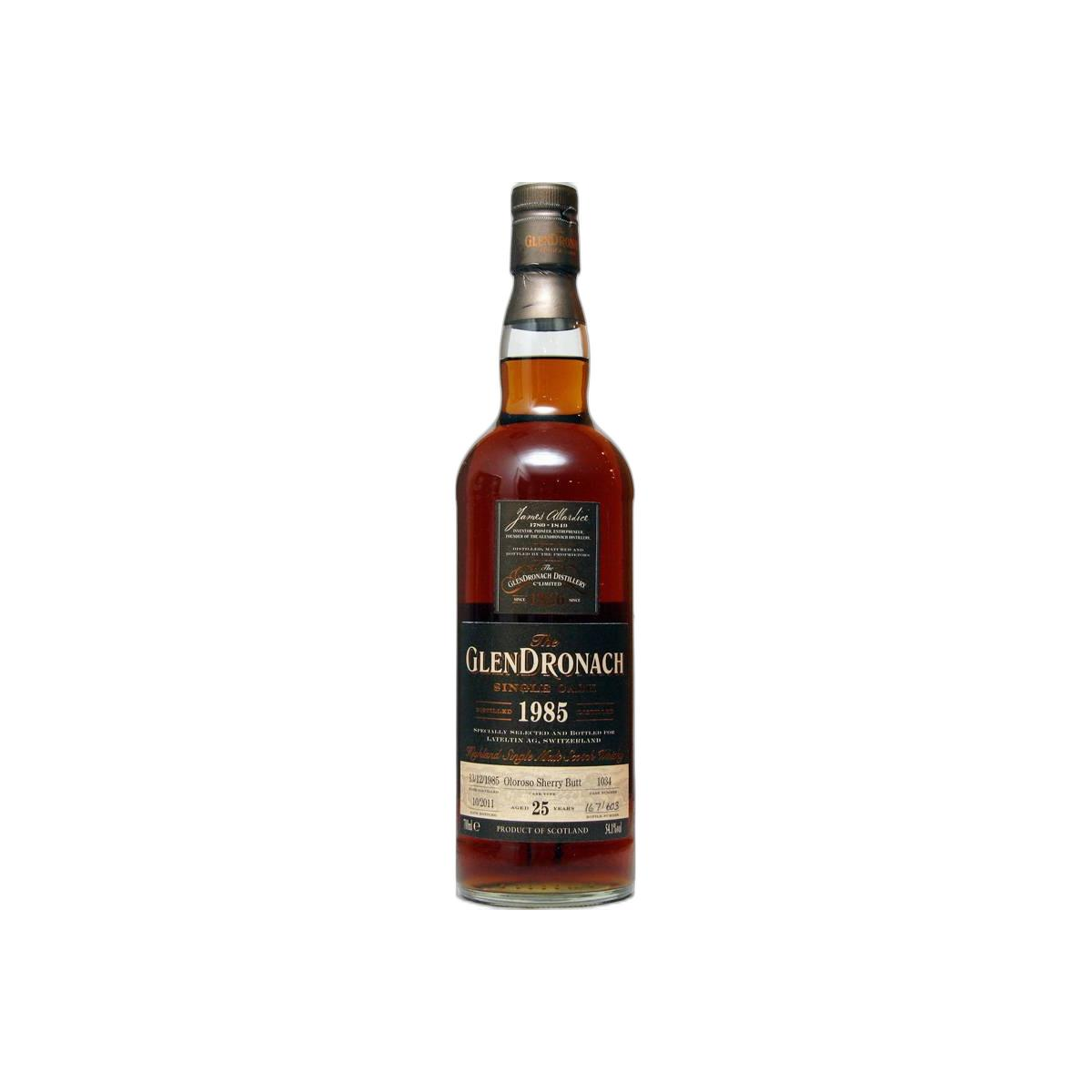 GlenDronach Single Cask 1985 25 Years Single Malt Whisky