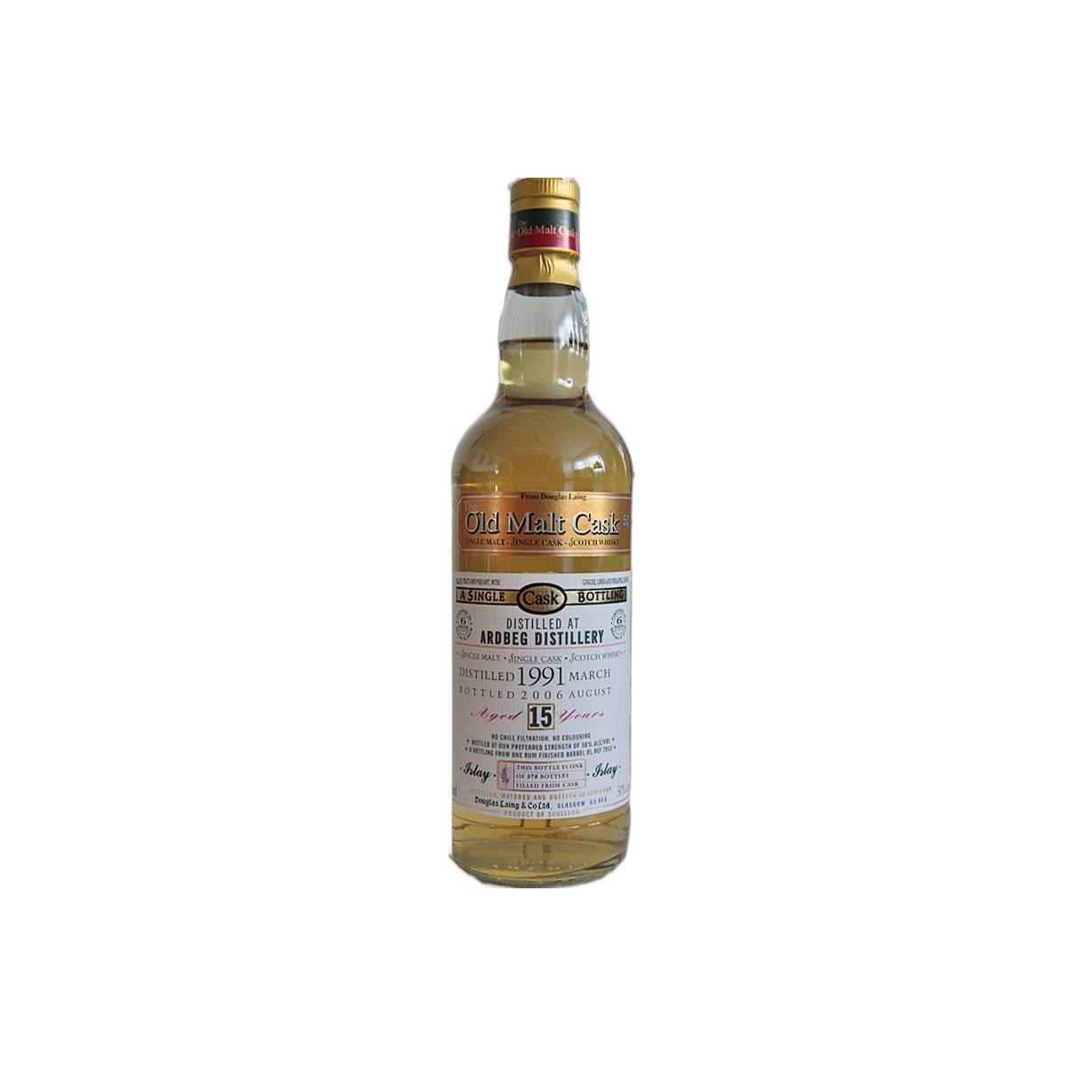 Ardbeg Old Malt Cask 1991 15 Years Single Malt Whisky