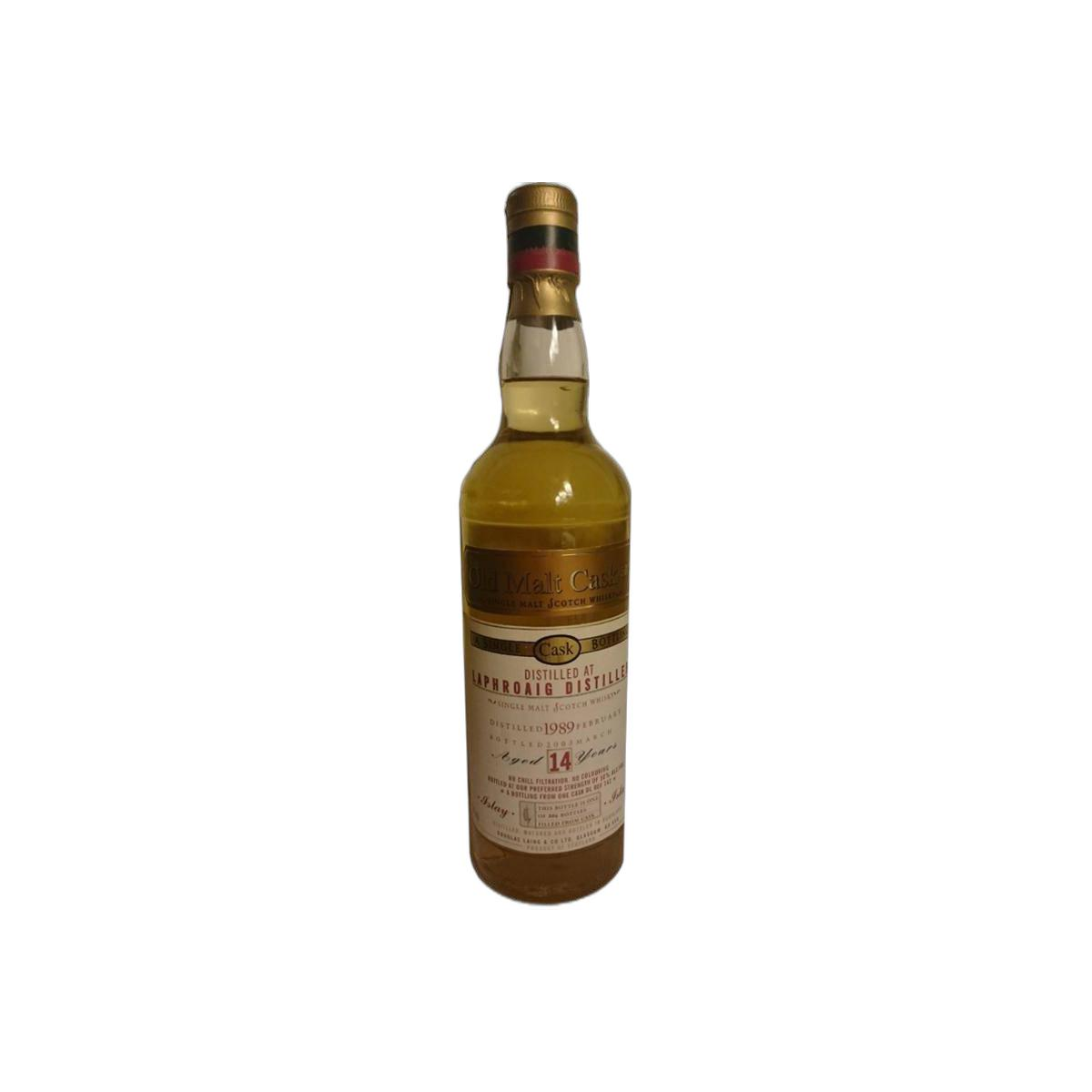 Laphroaig Old Malt Cask 1989 14 Years Single Malt Whisky