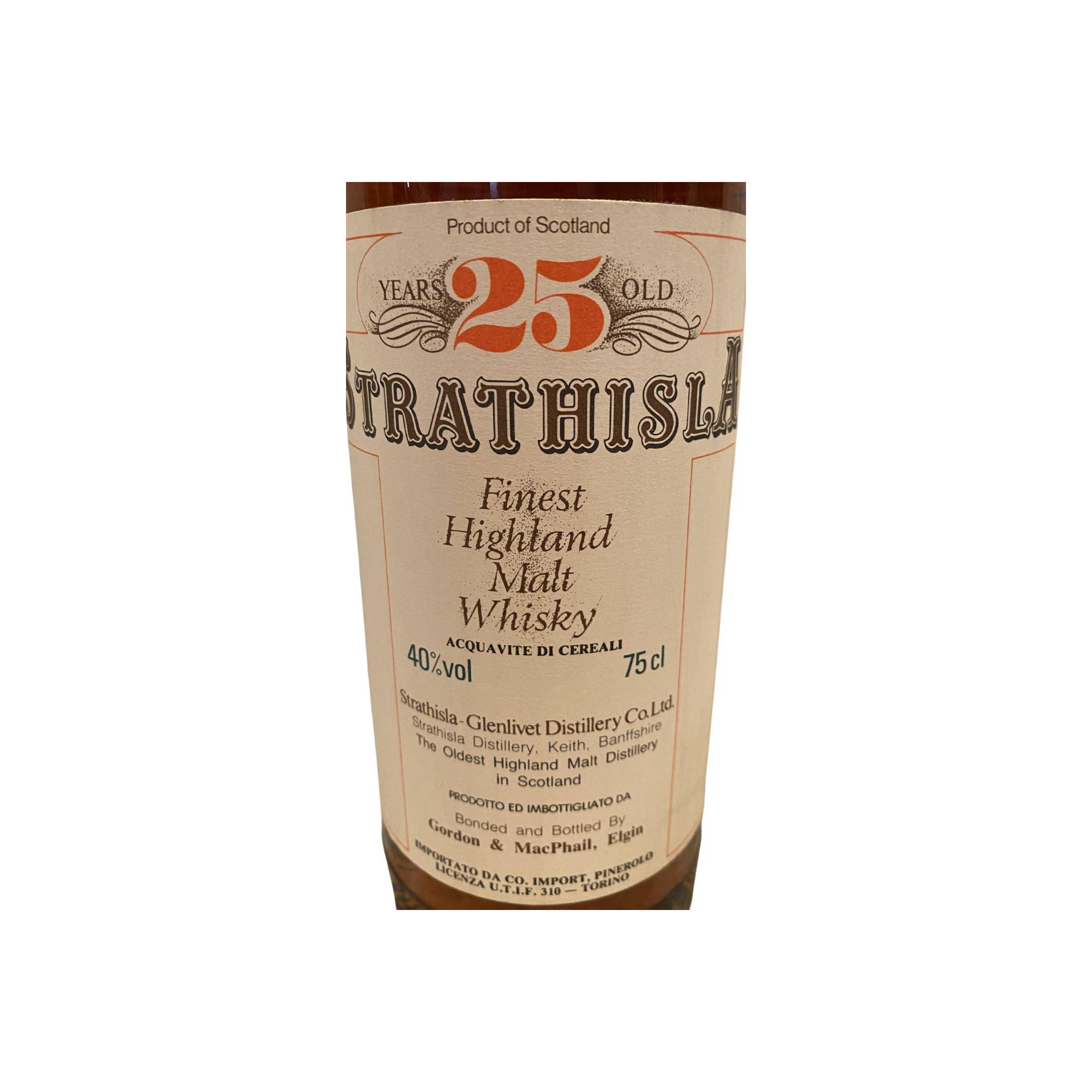 Strathisla 25 Years Single Malt Whisky 3