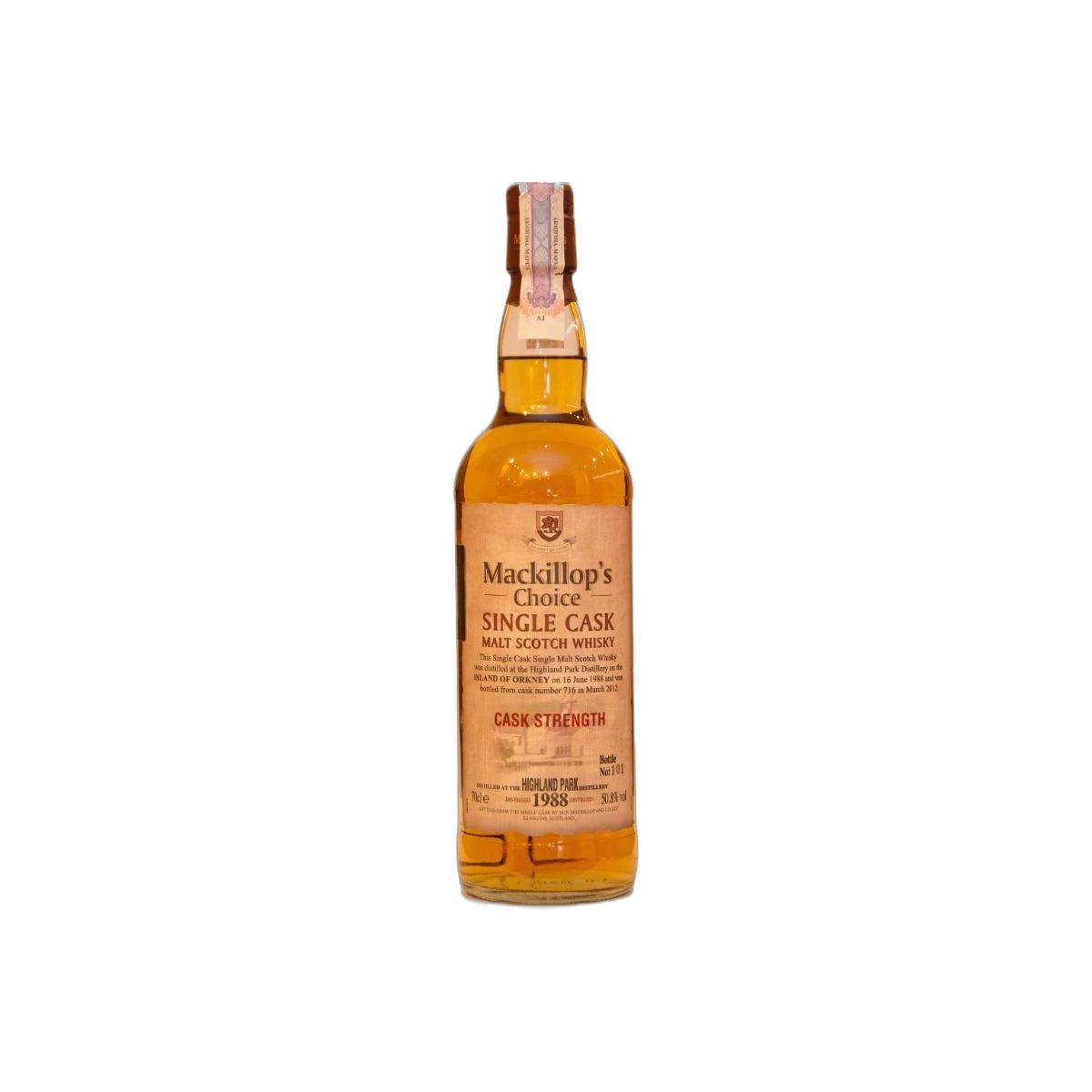 Highland Park Single Cask 1988 23 Years Single Malt Whisky