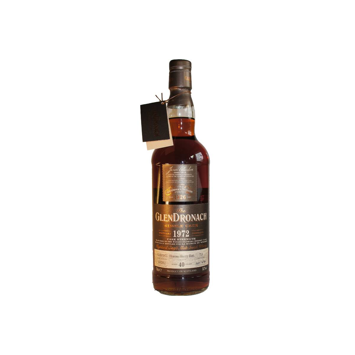 GlenDronach Single Cask 1972 40 Years Single Malt Whisky