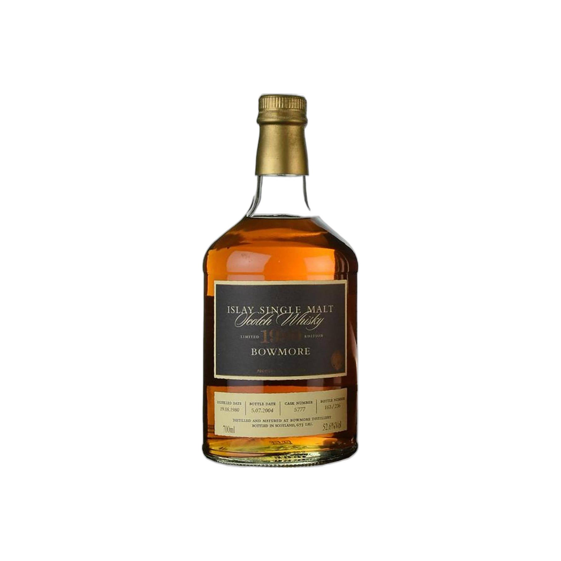 Bowmore Limited Edition 1980 23 Years Single Malt Whisky