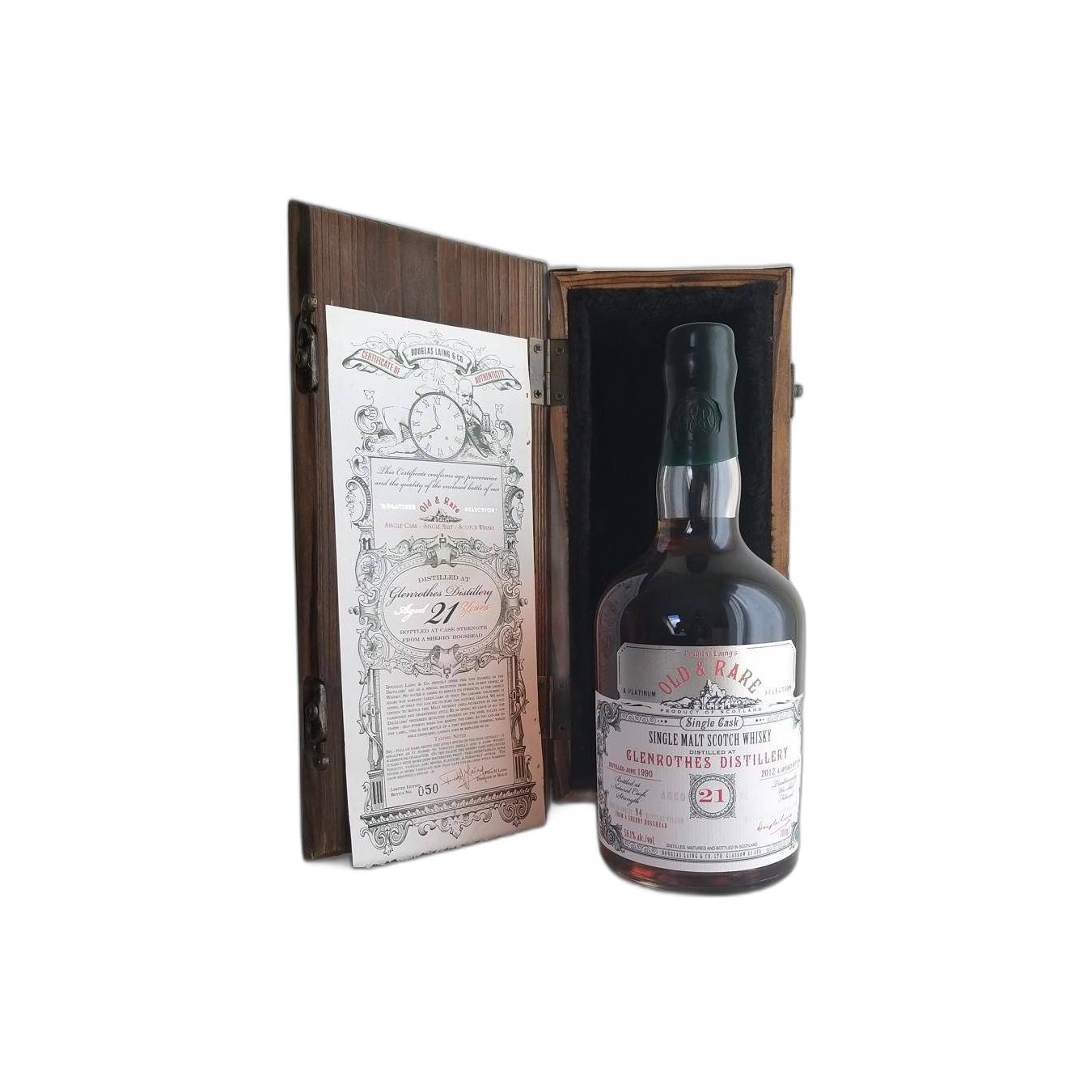 The Glenrothes 1990 21 Years Single Malt Whisky 2