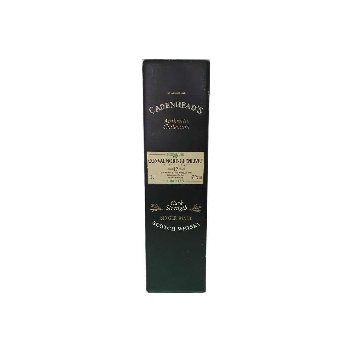 Convalmore Authentic Collection 1977 17 Years Single Malt Whisky 3