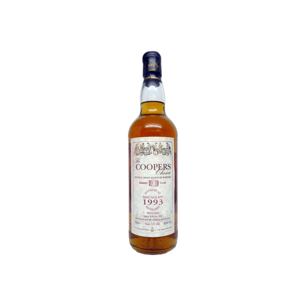The Macallan The Cooper's Choice 1993 11 Years Single Malt Whisky