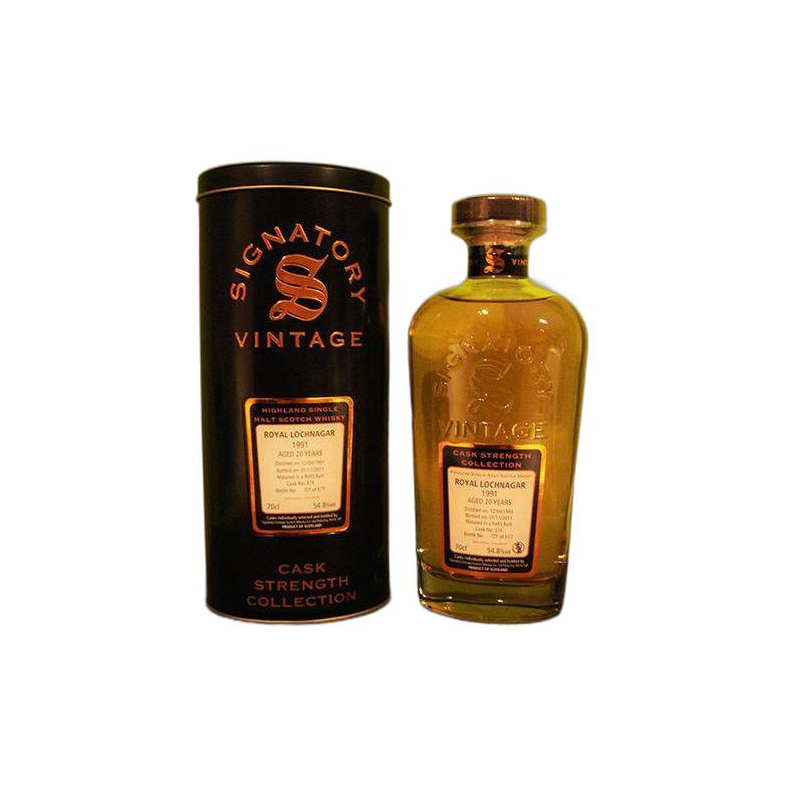 Royal Lochnagar Cask Strength Collection 1991 20 Years Single Malt Whisky 3