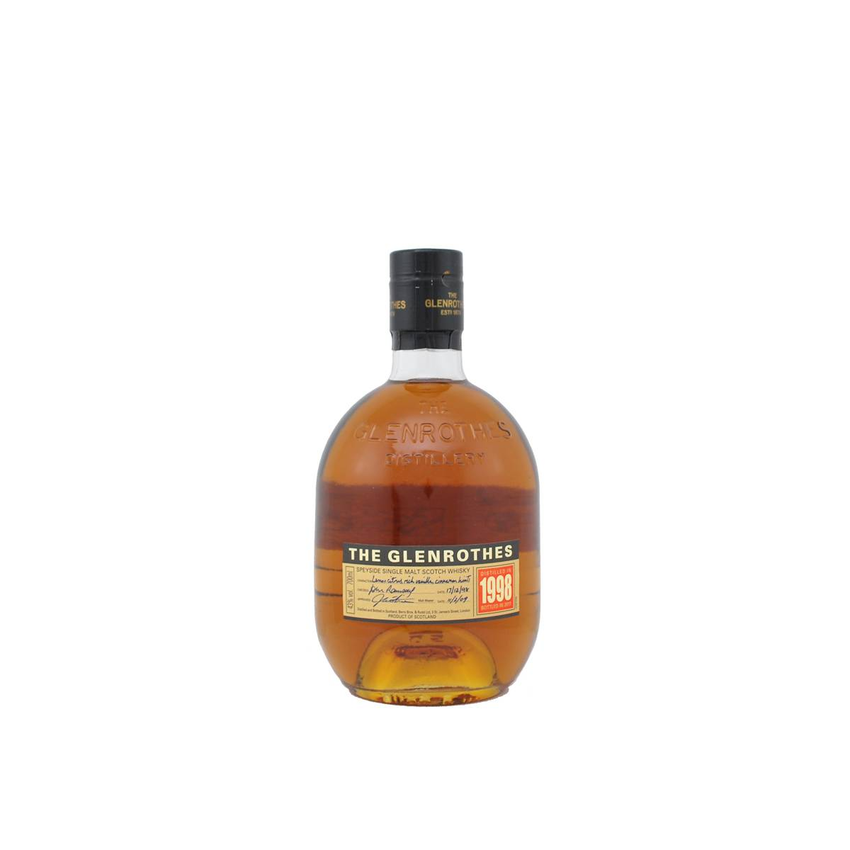 The Glenrothes 1998 12 Years Single Malt Whisky