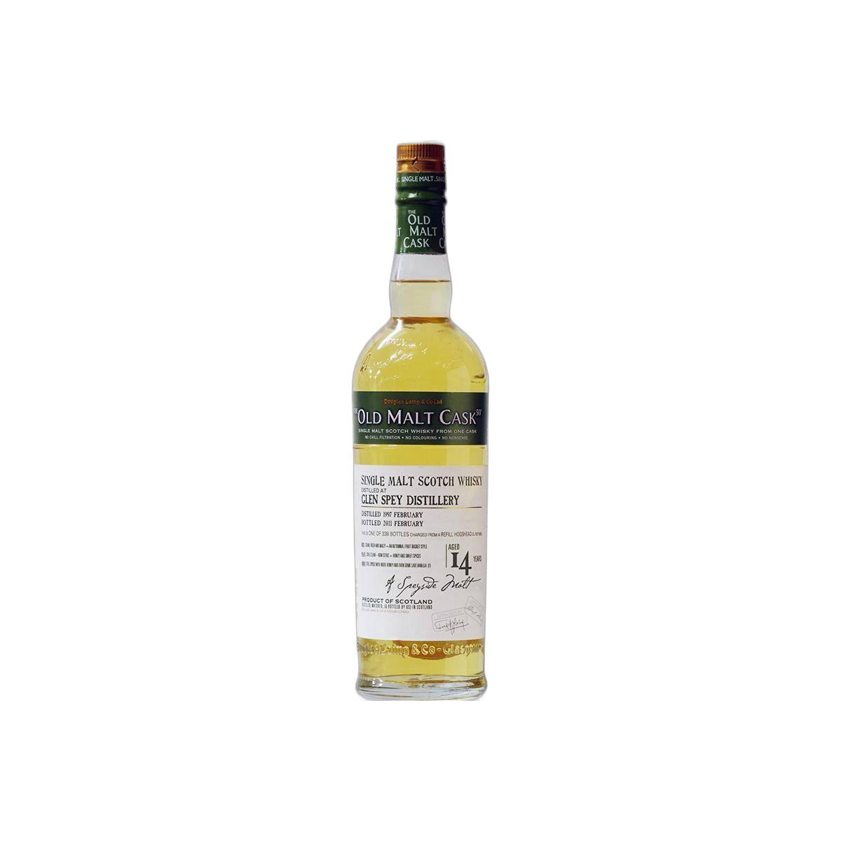 Glen Spey Old Malt Cask 1997 14 Years Single Malt Whisky 2