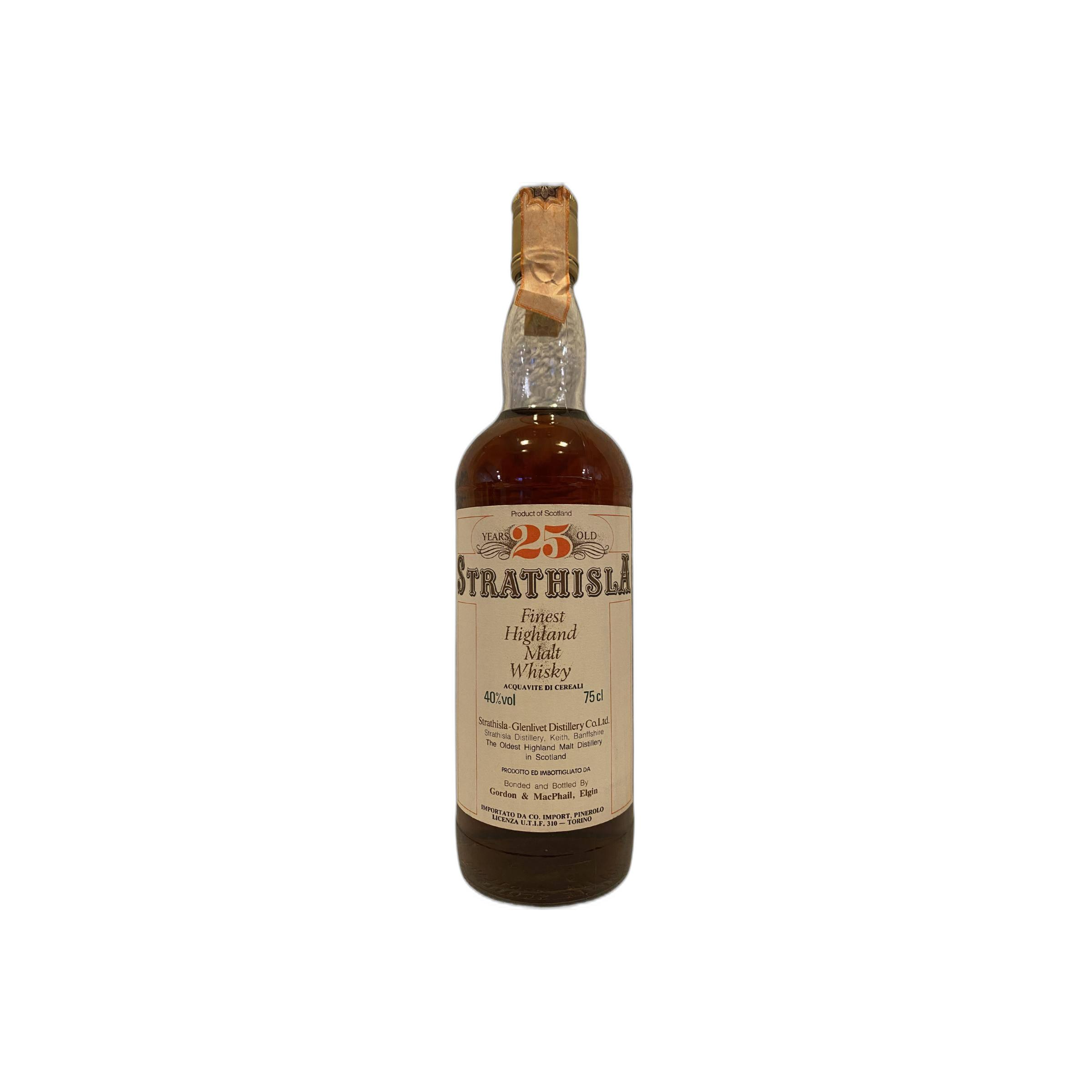 Strathisla 25 Years Single Malt Whisky