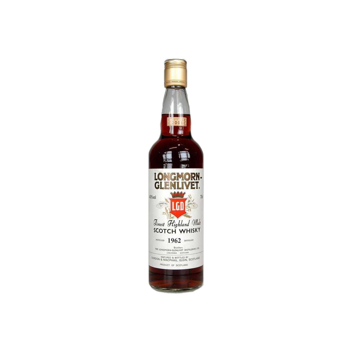 Longmorn Licensed Bottling 1962 39 Years Single Malt Whisky