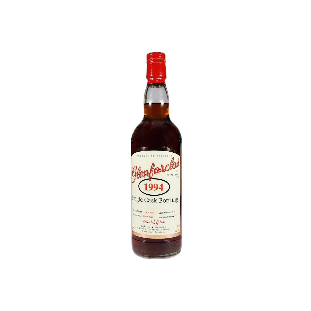 Glenfarclas Individual Cask Bottling 1994 10 Years Single Malt Whisky