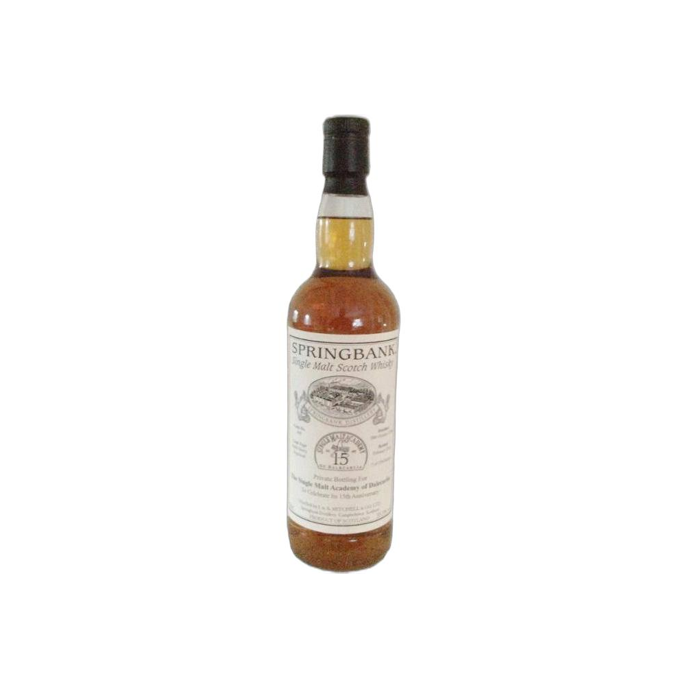 Springbank Private Bottling 1996 15 Years Single Malt Whisky
