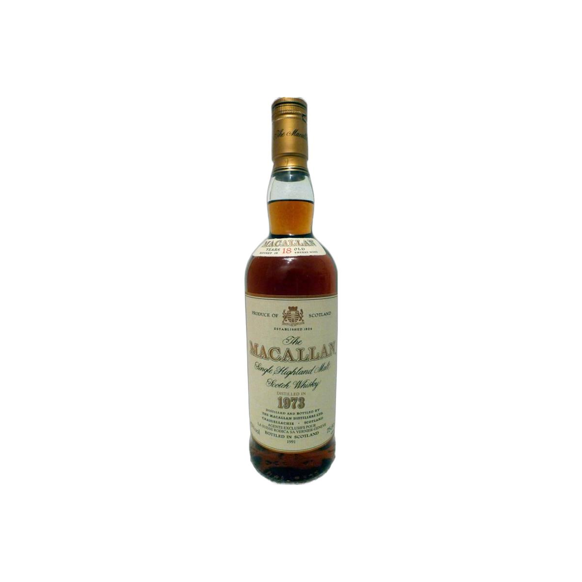 The Macallan 1973 18 Years Single Malt Whisky
