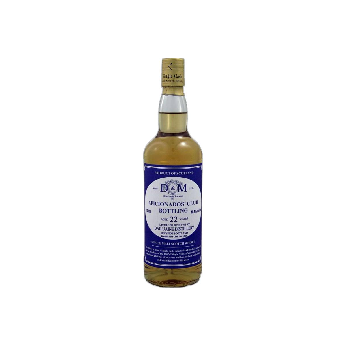 Dailuaine 1988 22 Years Single Malt Whisky