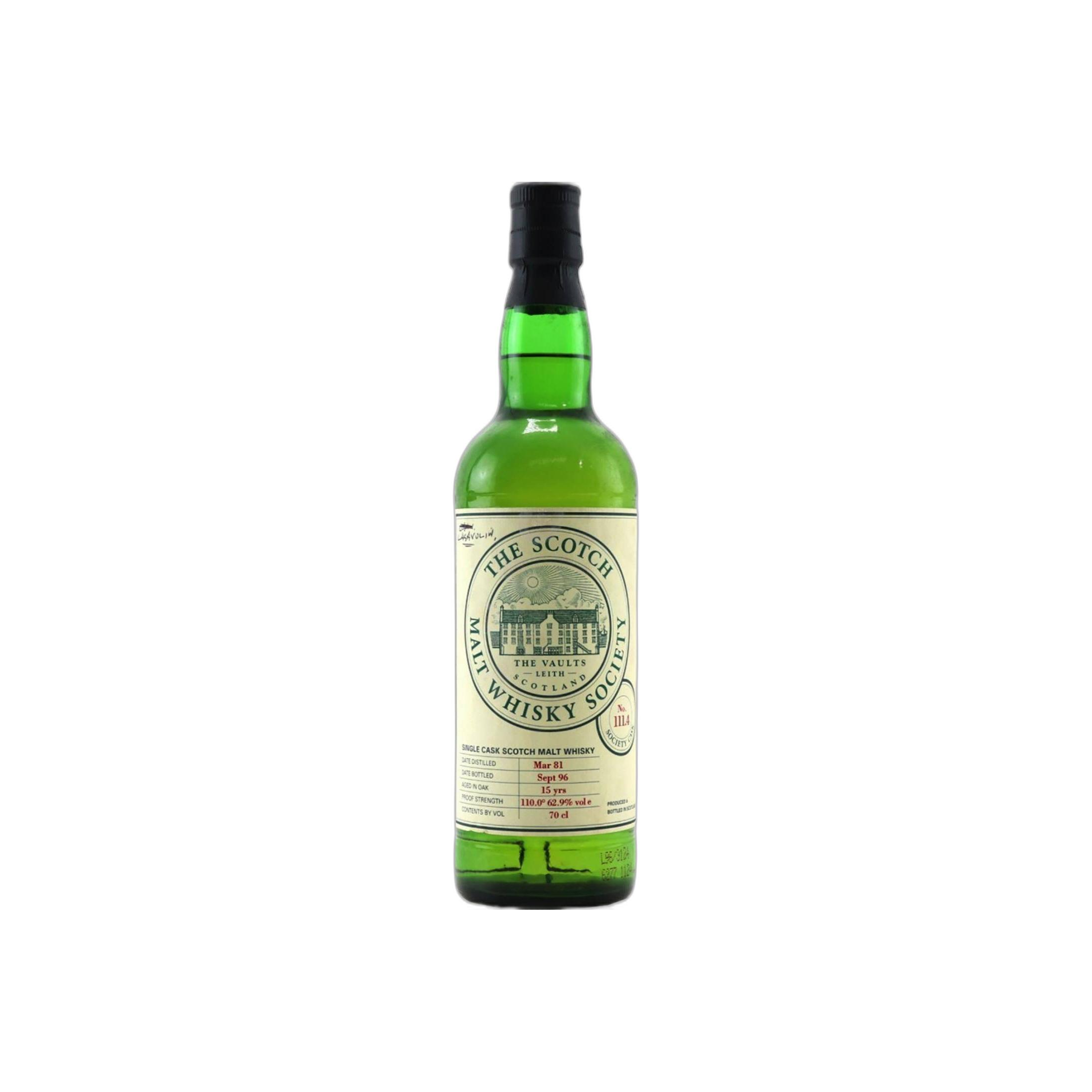 The Scotch Malt Whisky Society 1981 15 Years Single Malt Whisky