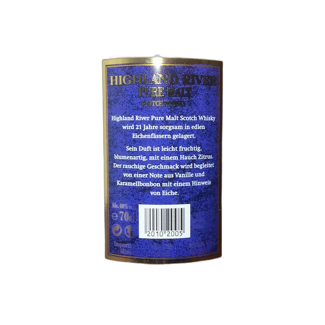 Highland River 21-year-old 2