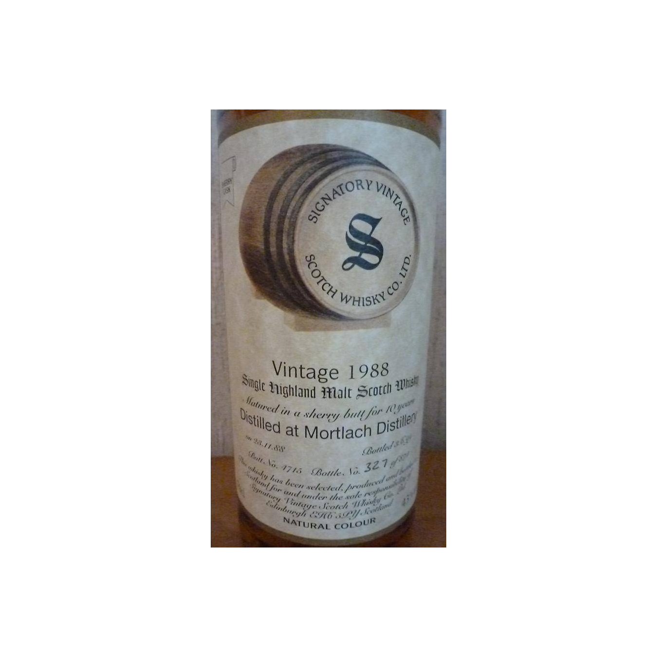 Mortlach Vintage Collection 1988 10 Years Single Malt Whisky 2