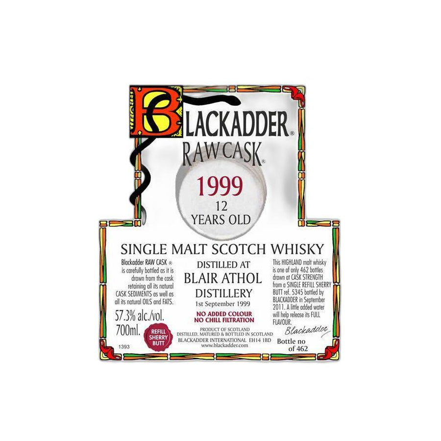 Blair Athol Raw Cask 1999 12 Years Single Malt Whisky