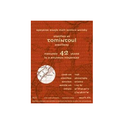 Tomintoul 1969 42 Years Single Malt Whisky 2