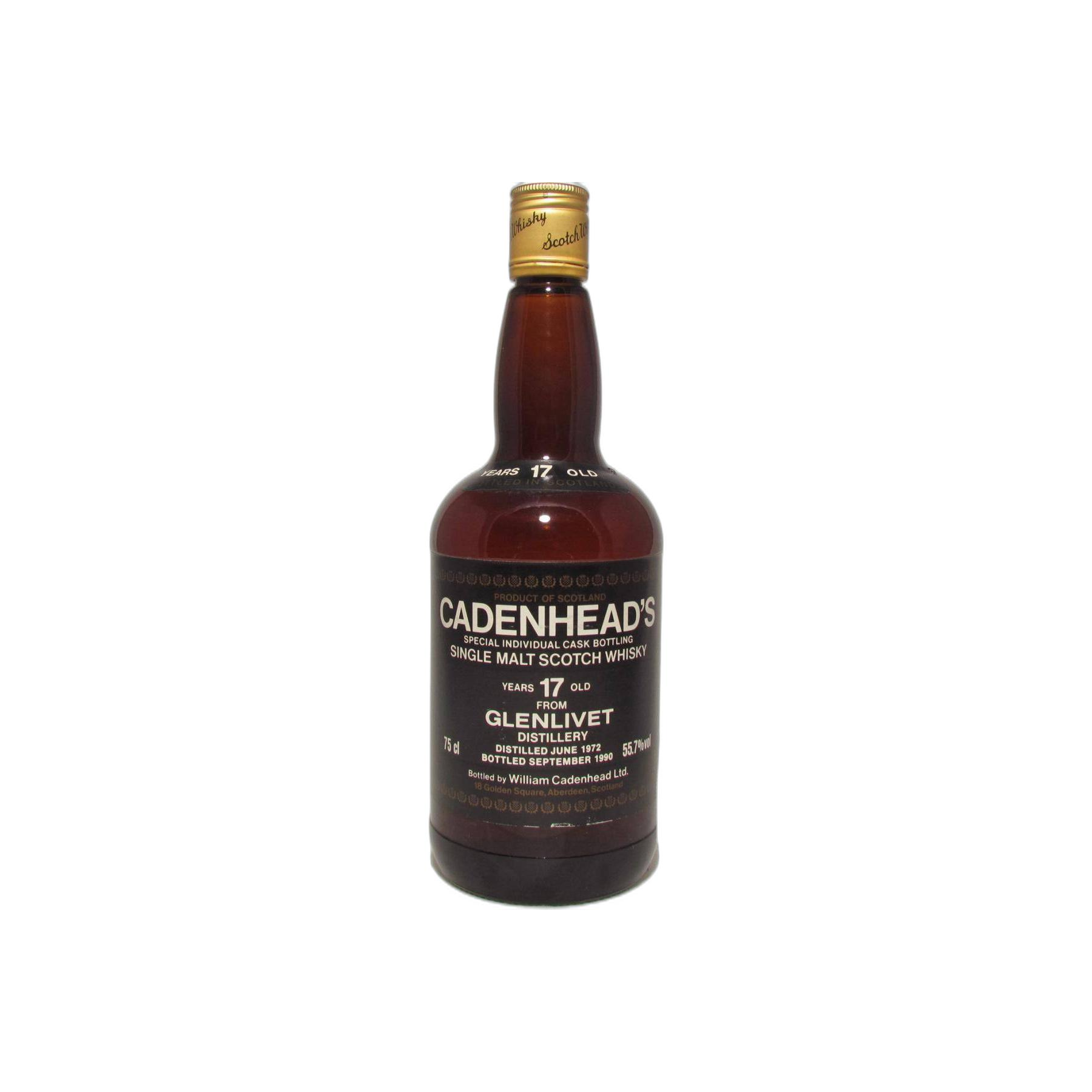 The Glenlivet 1972 17 Years Single Malt Whisky