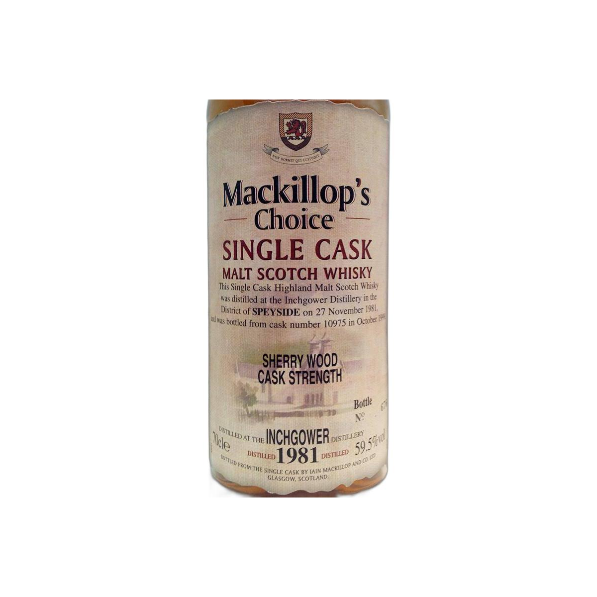 Inchgower 1981 17 Years Single Malt Whisky 2