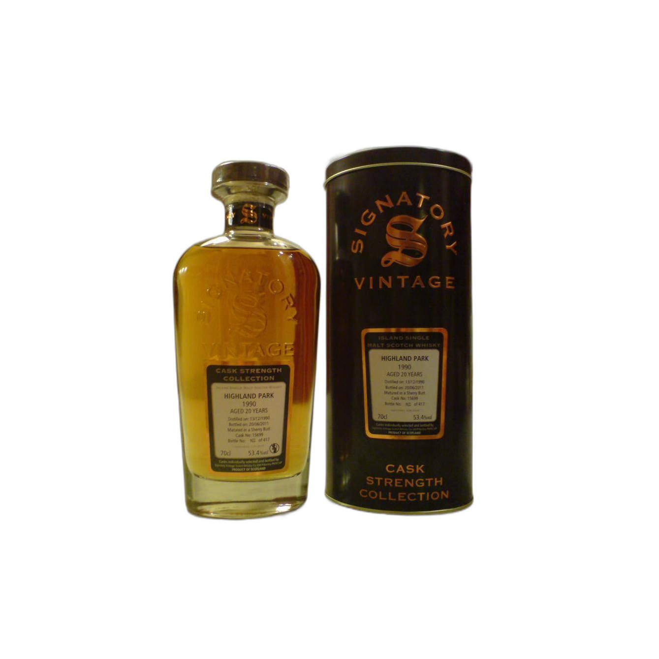 Highland Park Cask Strength Collection 1990 20 Years Single Malt Whisky 2