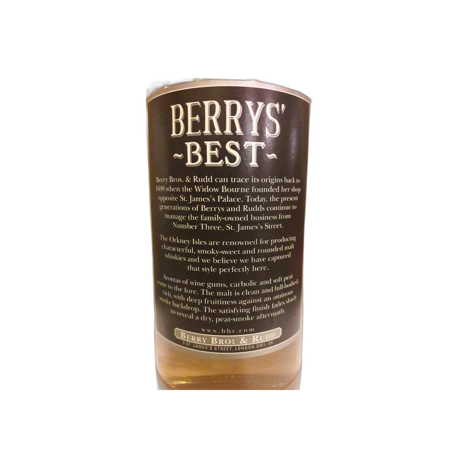 Berry Bros. & Rudd 14 Years Single Malt Whisky 3