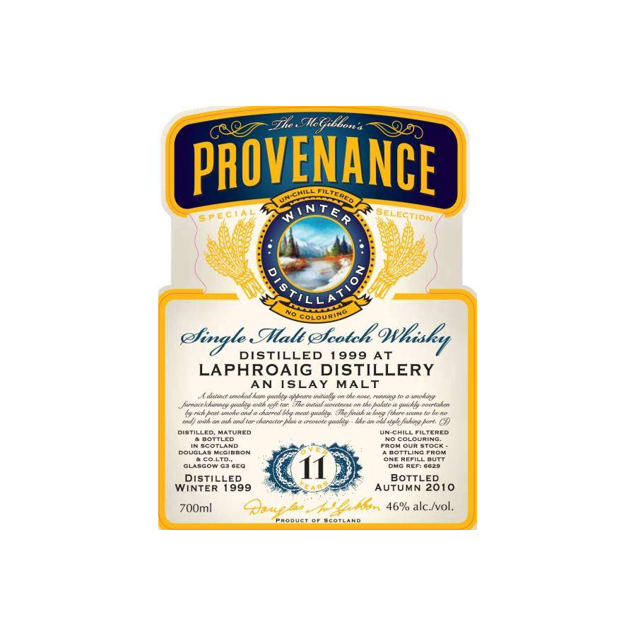 Laphroaig McGibbon's Provenance 1999 11 Years Single Malt Whisky 2