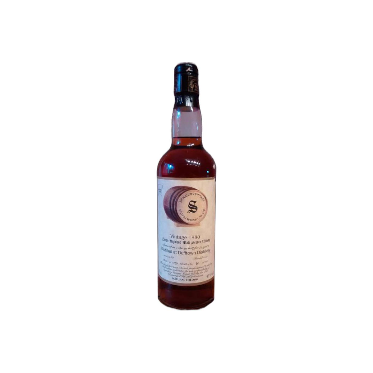 Dufftown Vintage Collection 1980 19 Years Single Malt Whisky