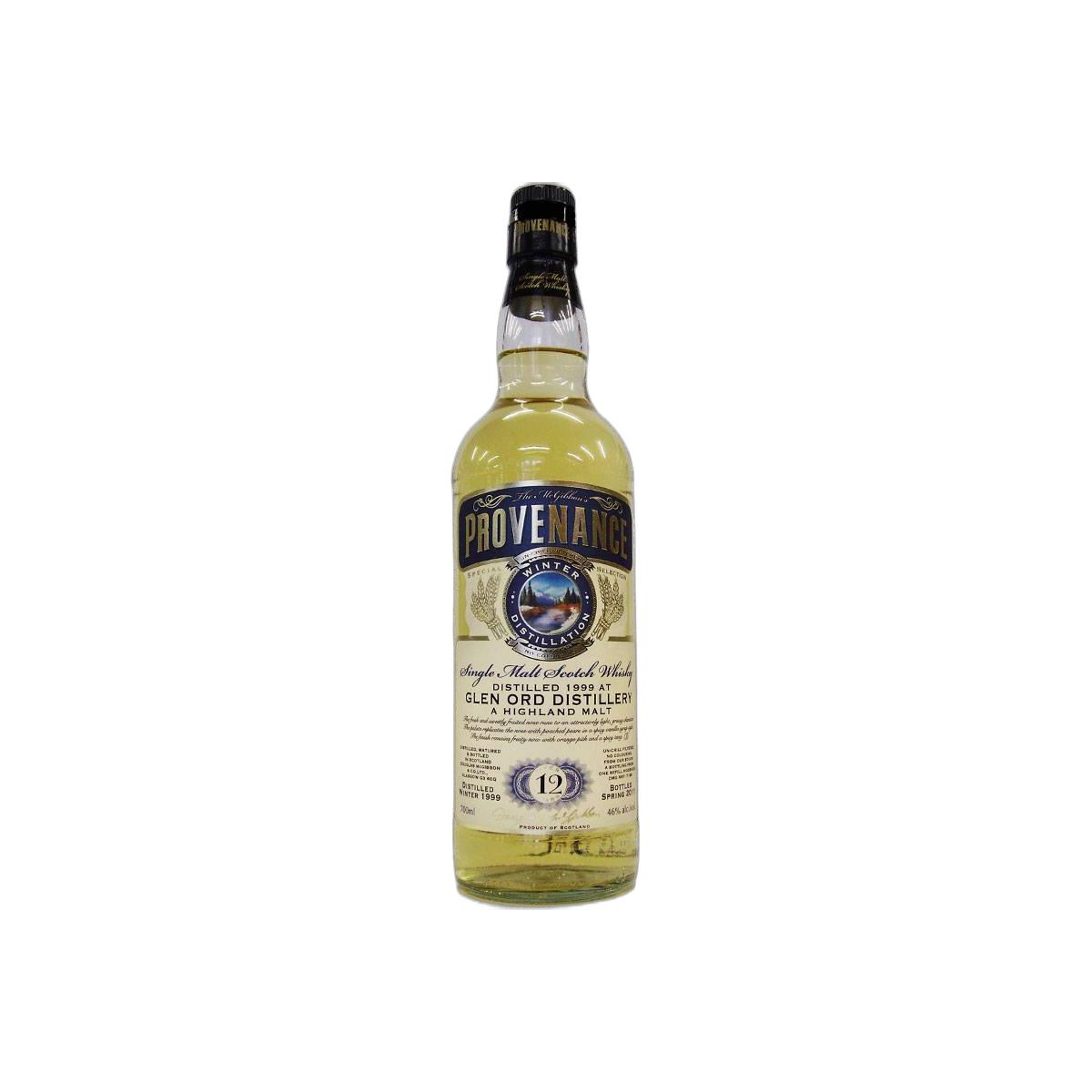 Glen Ord McGibbon's Provenance 1999 12 Years Single Malt Whisky