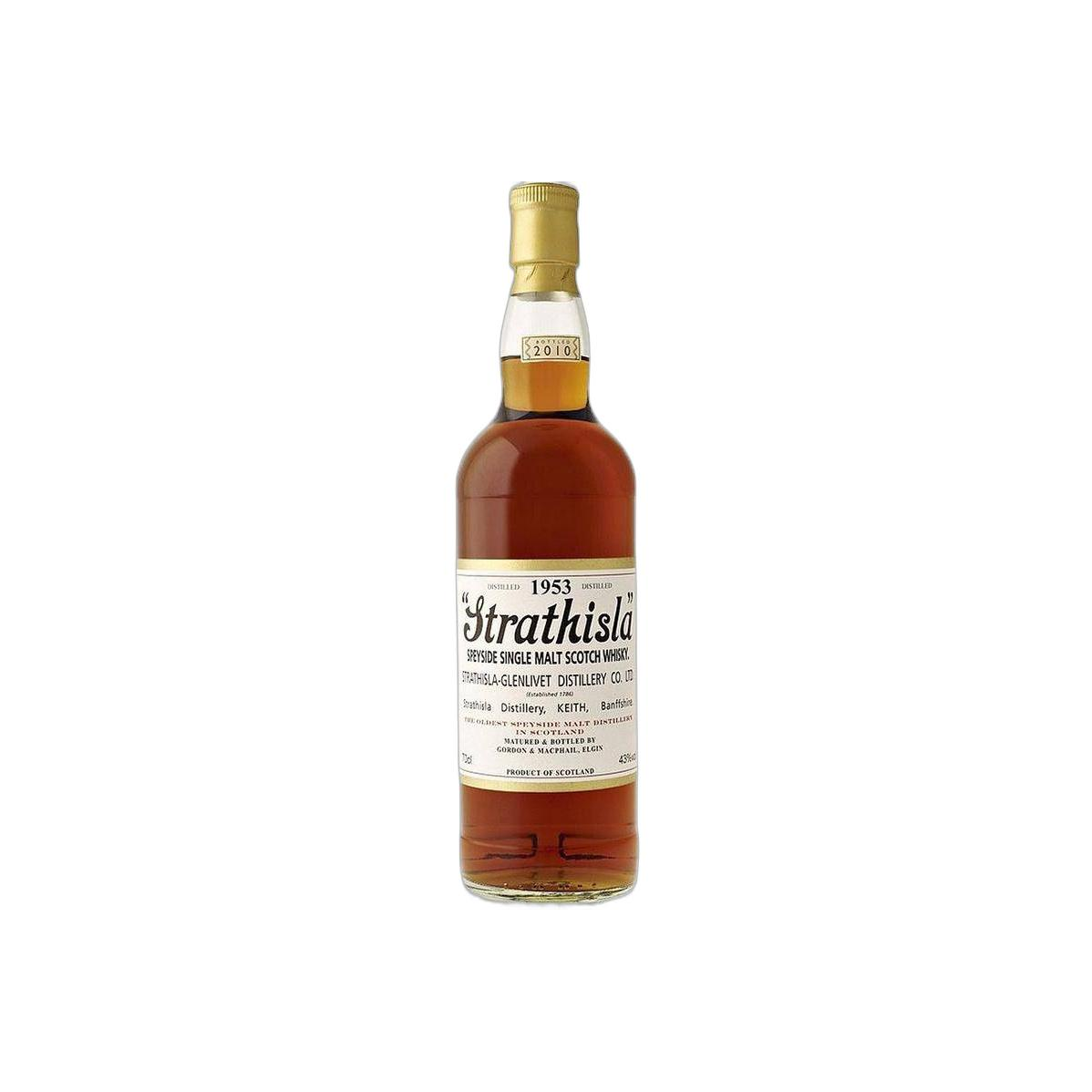 Strathisla Licensed Bottling 1953 57 Years Single Malt Whisky