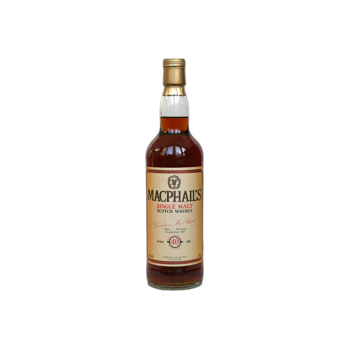 Gordon & MacPhail 40 Years Single Malt Whisky