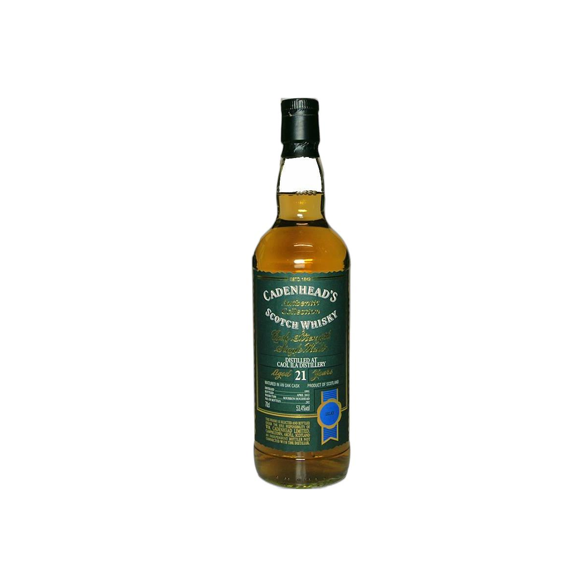 Caol Ila Authentic Collection 1991 21 Years Single Malt Whisky